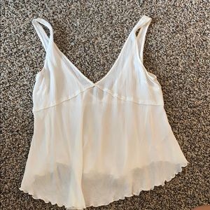 lightweight white tank